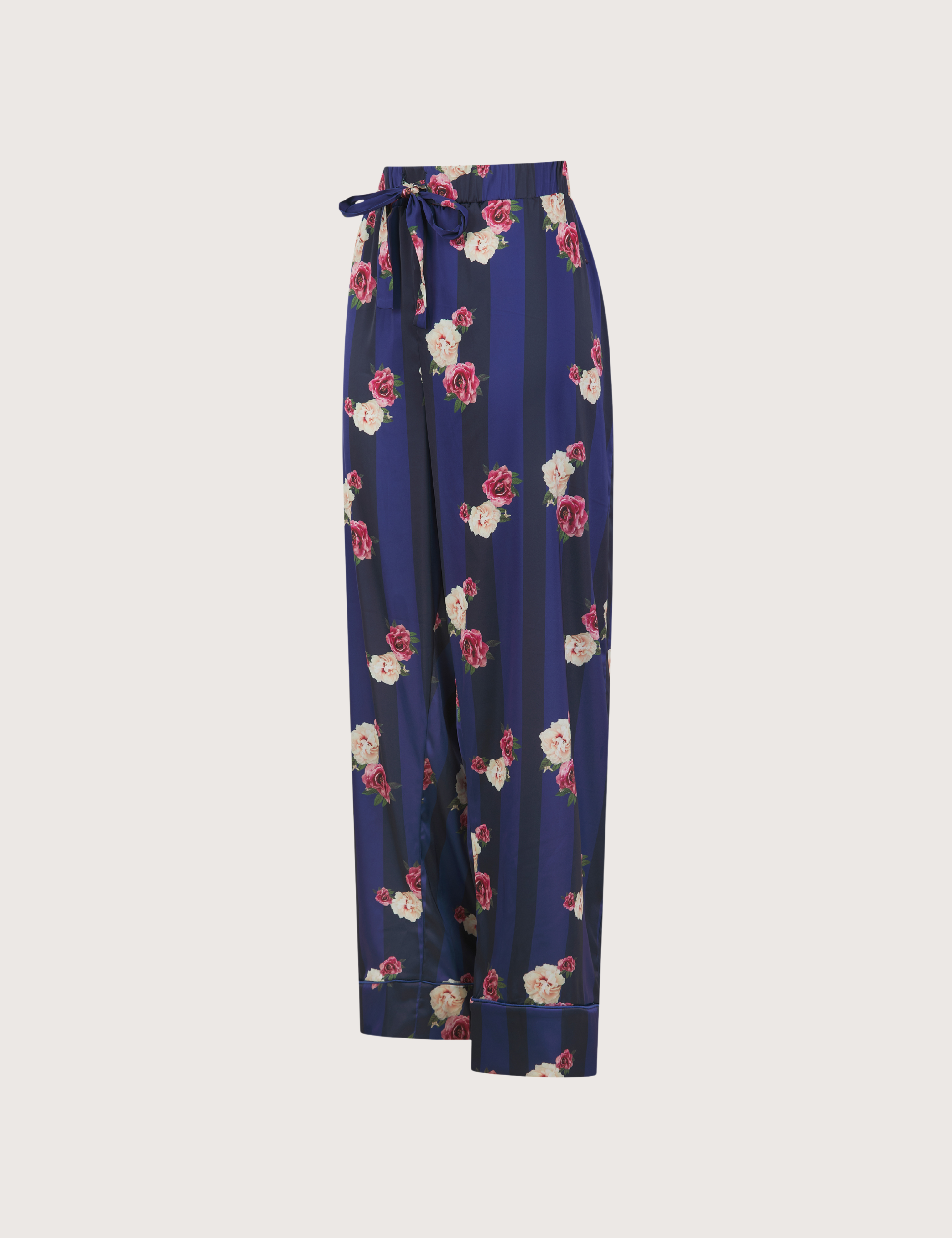 HALLIE: LS Floral Stripe Set