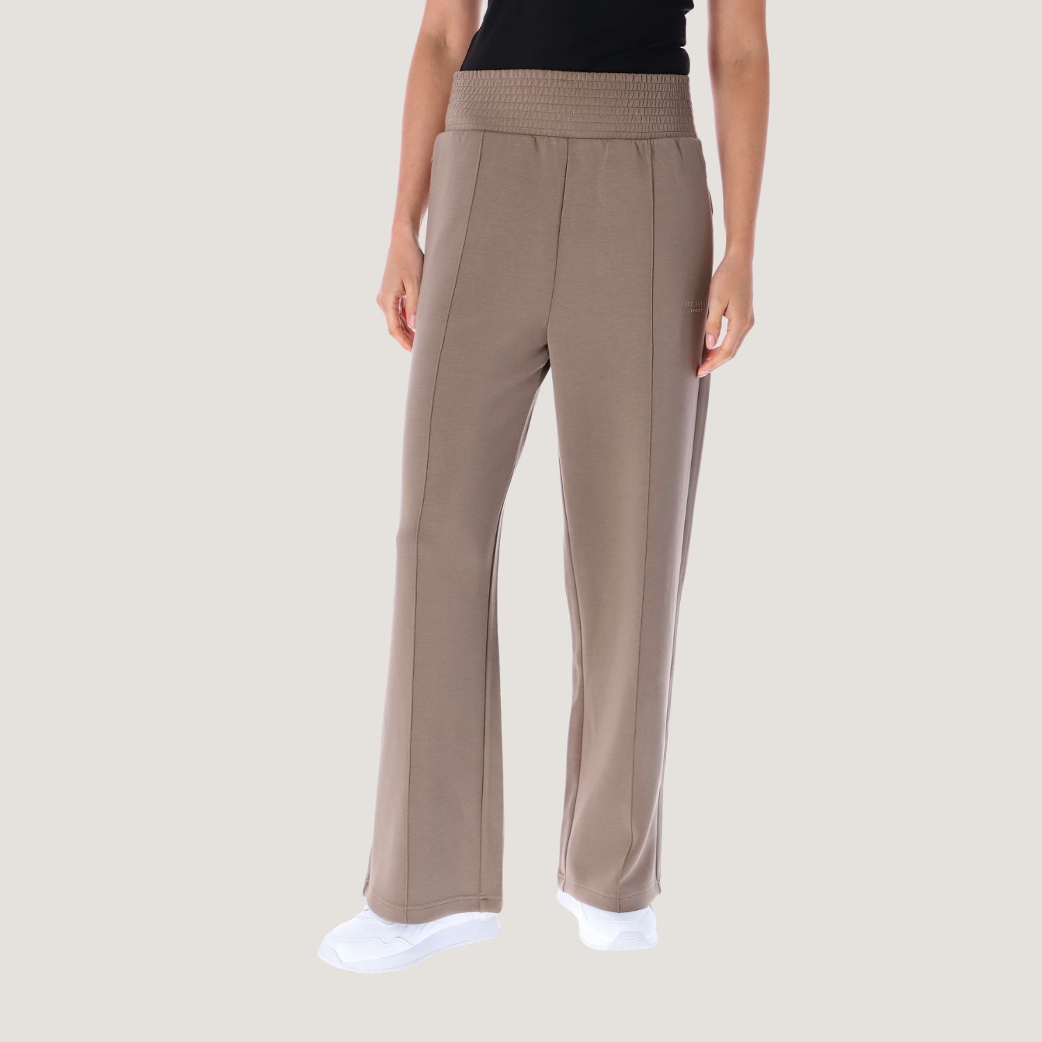 SANDREE: Tailored Straight Cut Scuba Pants