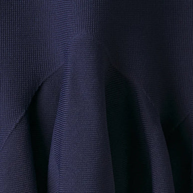 Women's ELZAAA-Racer Knitted Mini Dress Dk-Blue
