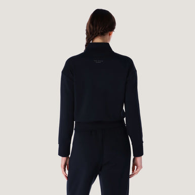 YASMIN: Tailored Cut Scuba Jacket
