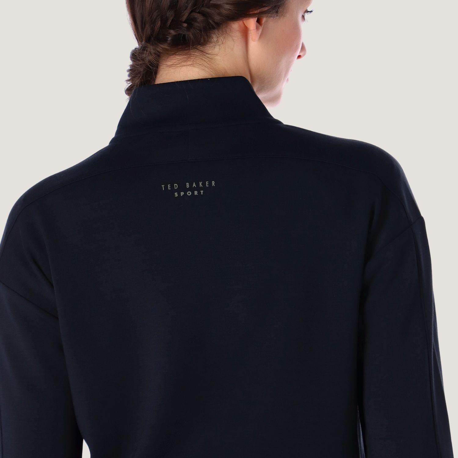 YASMIN: Tailored Cut Scuba Jacket