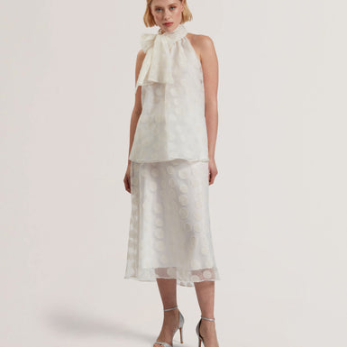 Women's ARBOAA-Drape Detail Halter Neck Top