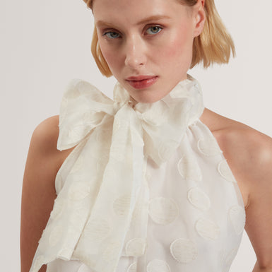 Women's ARBOAA-Drape Detail Halter Neck Top