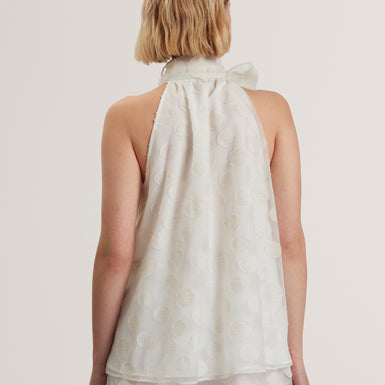 Women's ARBOAA-Drape Detail Halter Neck Top