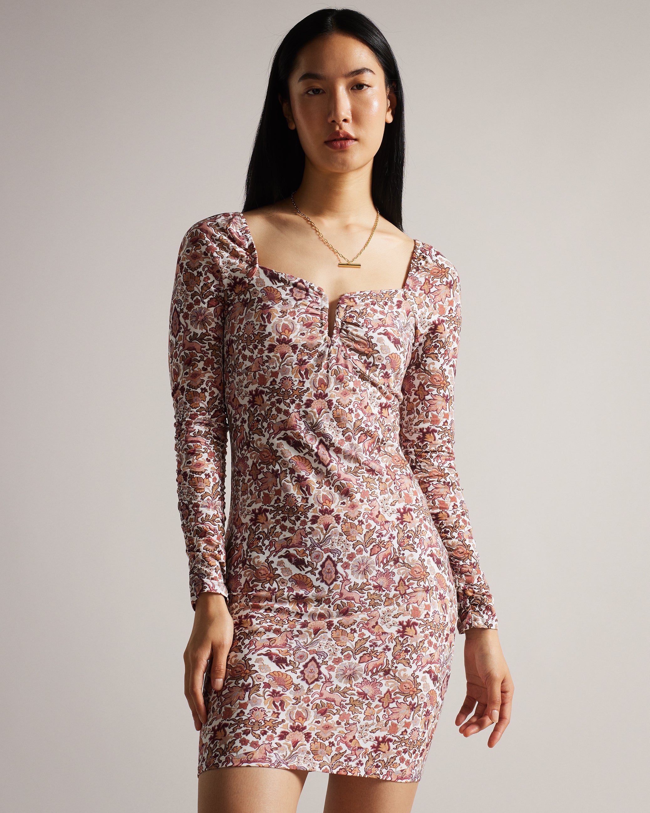 Women's JENIFIR-Mini Dress Ivory