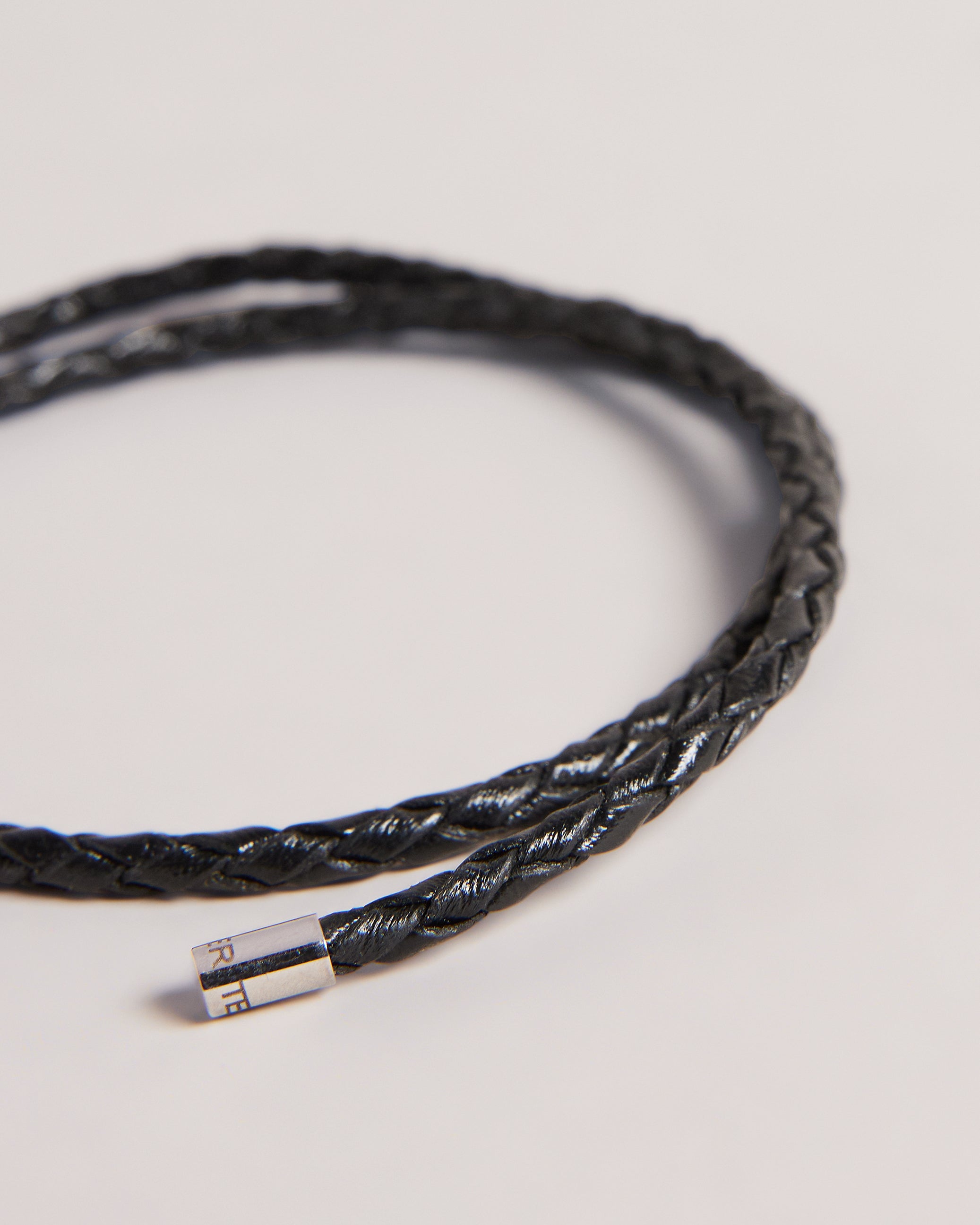 PPOUND: Woven Leather Bracelet