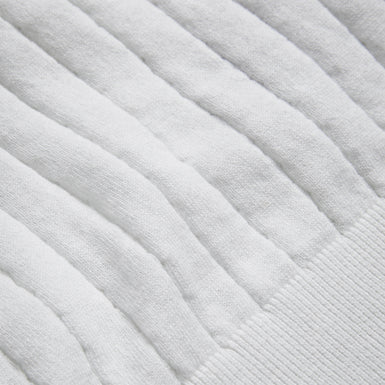 Men's Botany-Ss Regular Open Collar Polo White