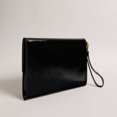 Women's CRINKIE-Crinkle Icon Pouch Black