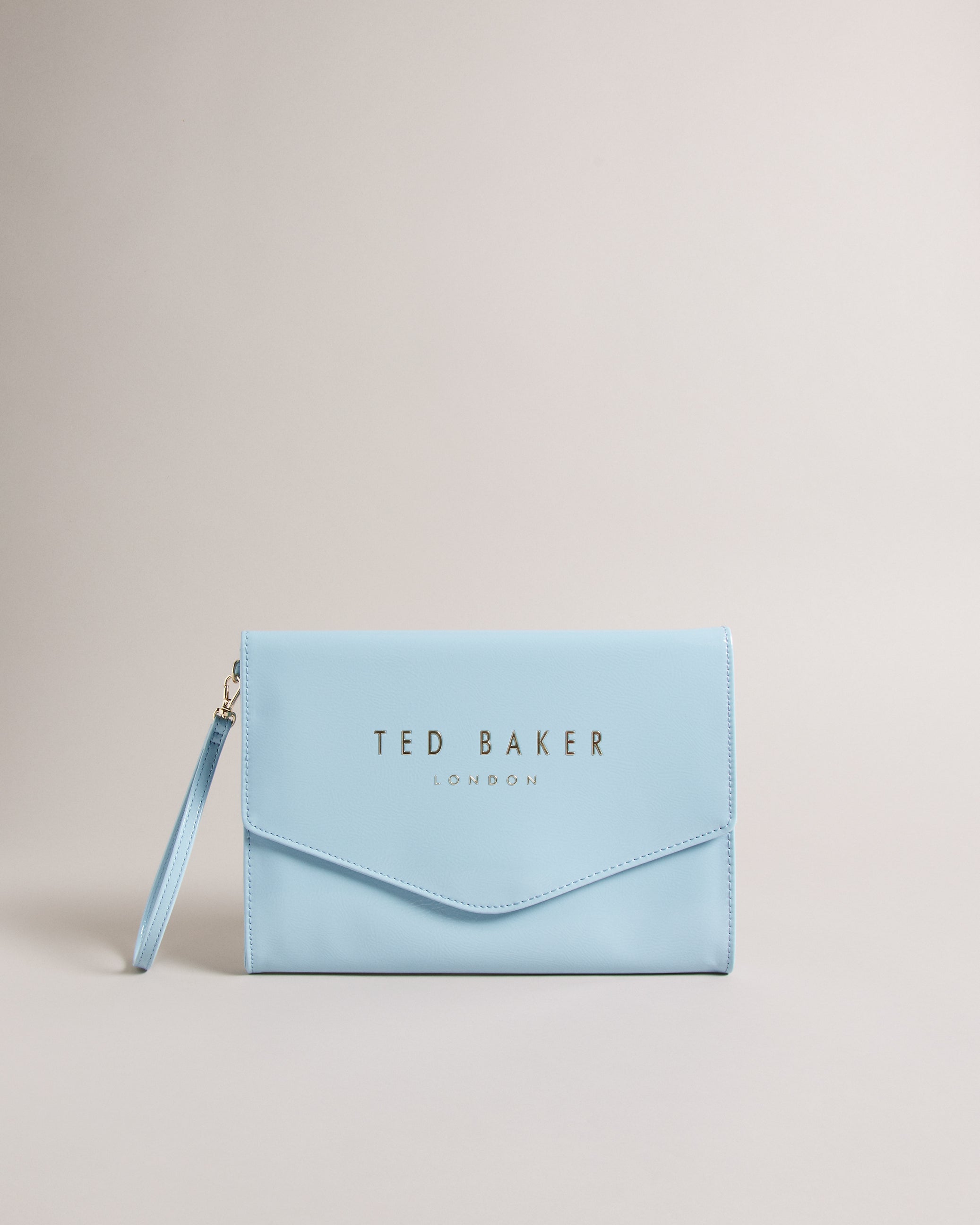 Women's CRINKIE-Crinkle Icon Pouch Lt-Blue