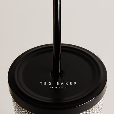 Women's Drinkk-Rhinestone Drink Cup Silver