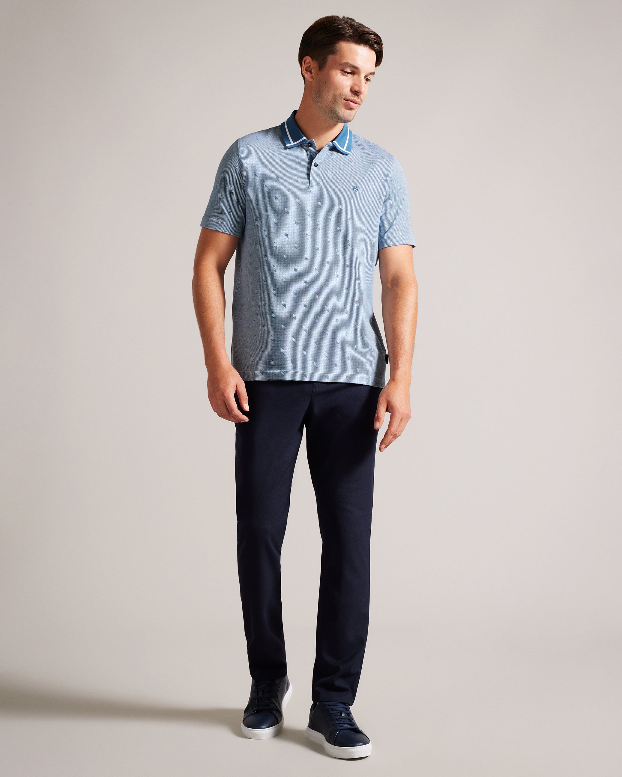 Men's Ginald Teal-Blue