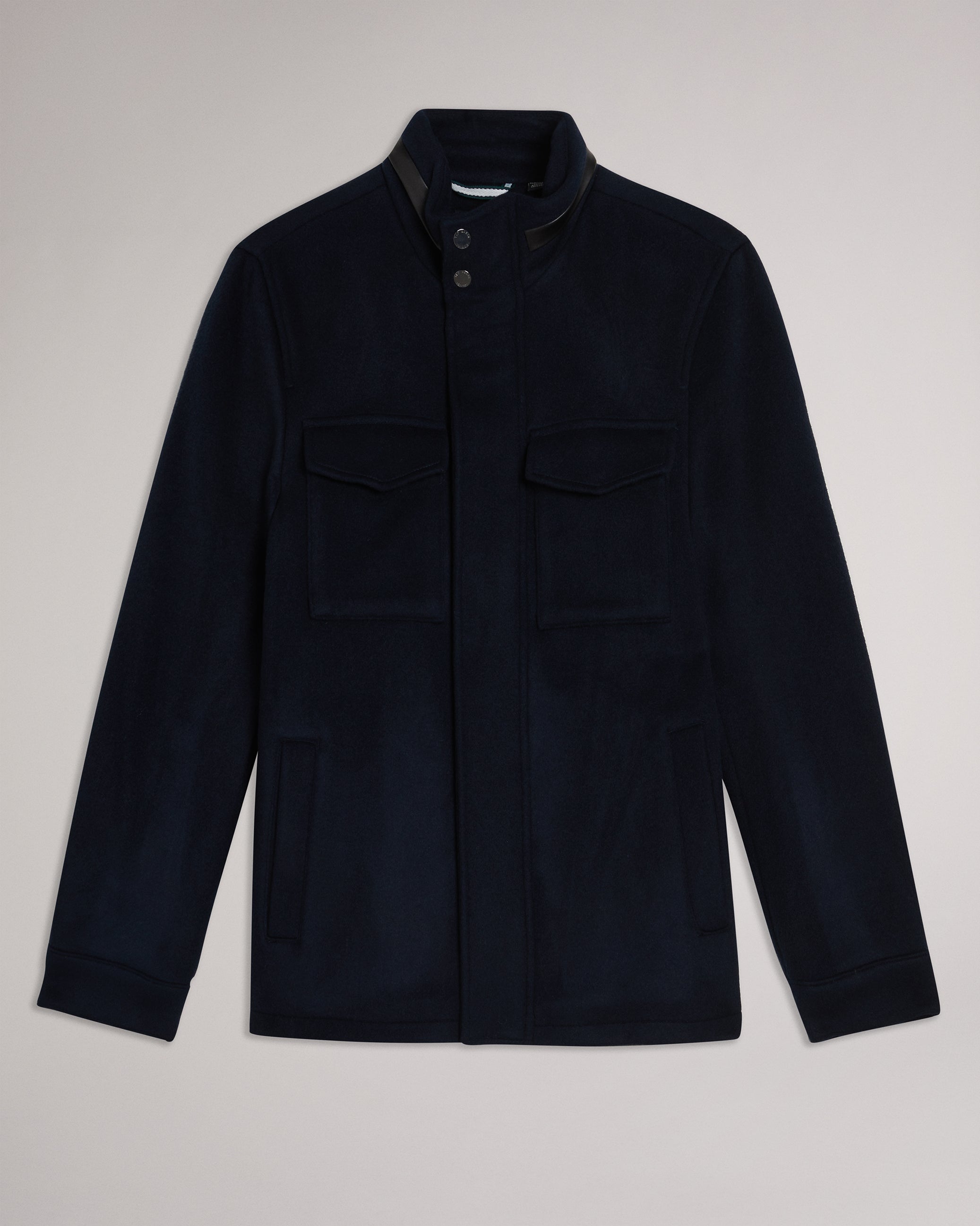 Men's Knowl-Funnel Neck Field Jacket Navy