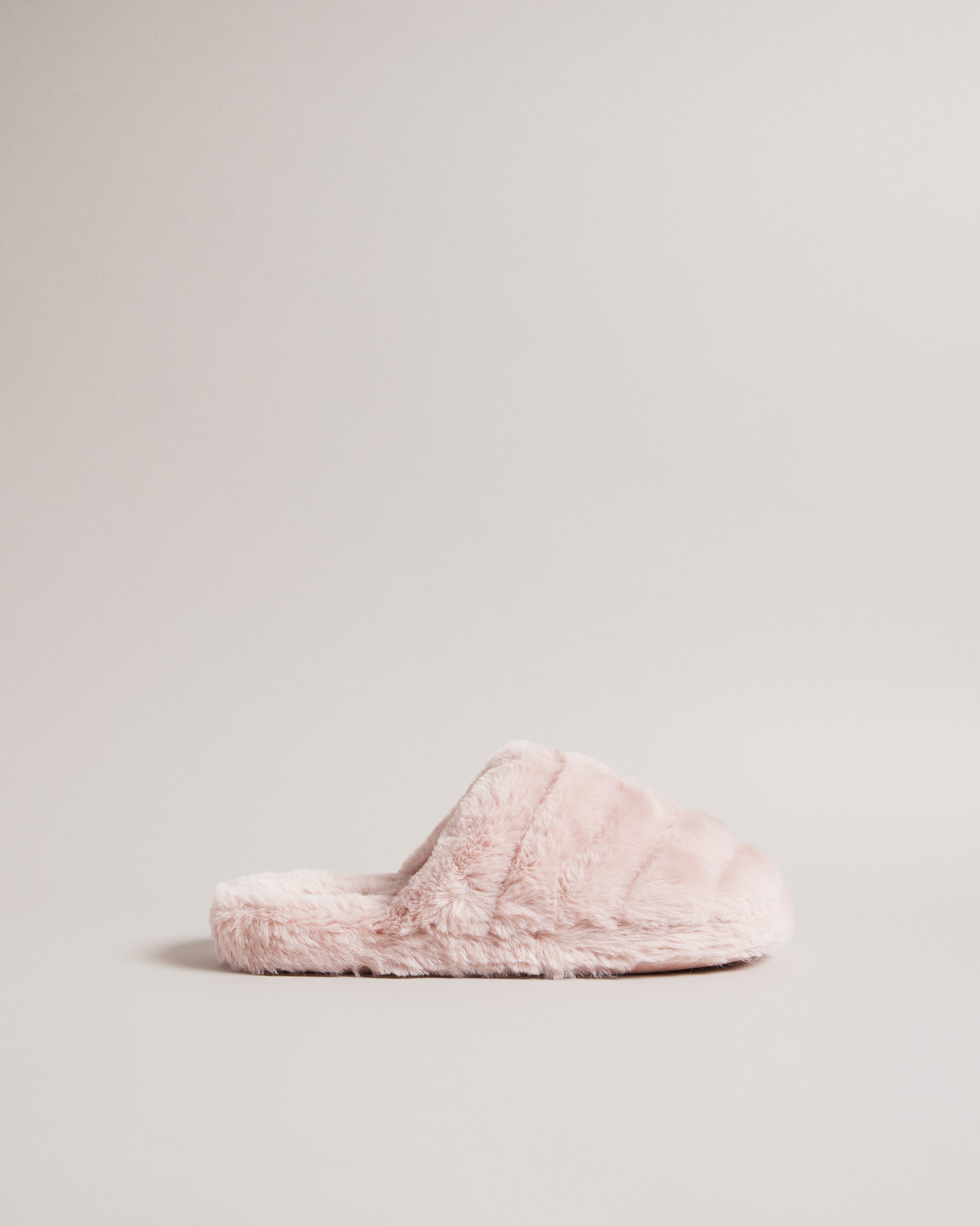 LOPSEY: Faux Fur Mule Slipper