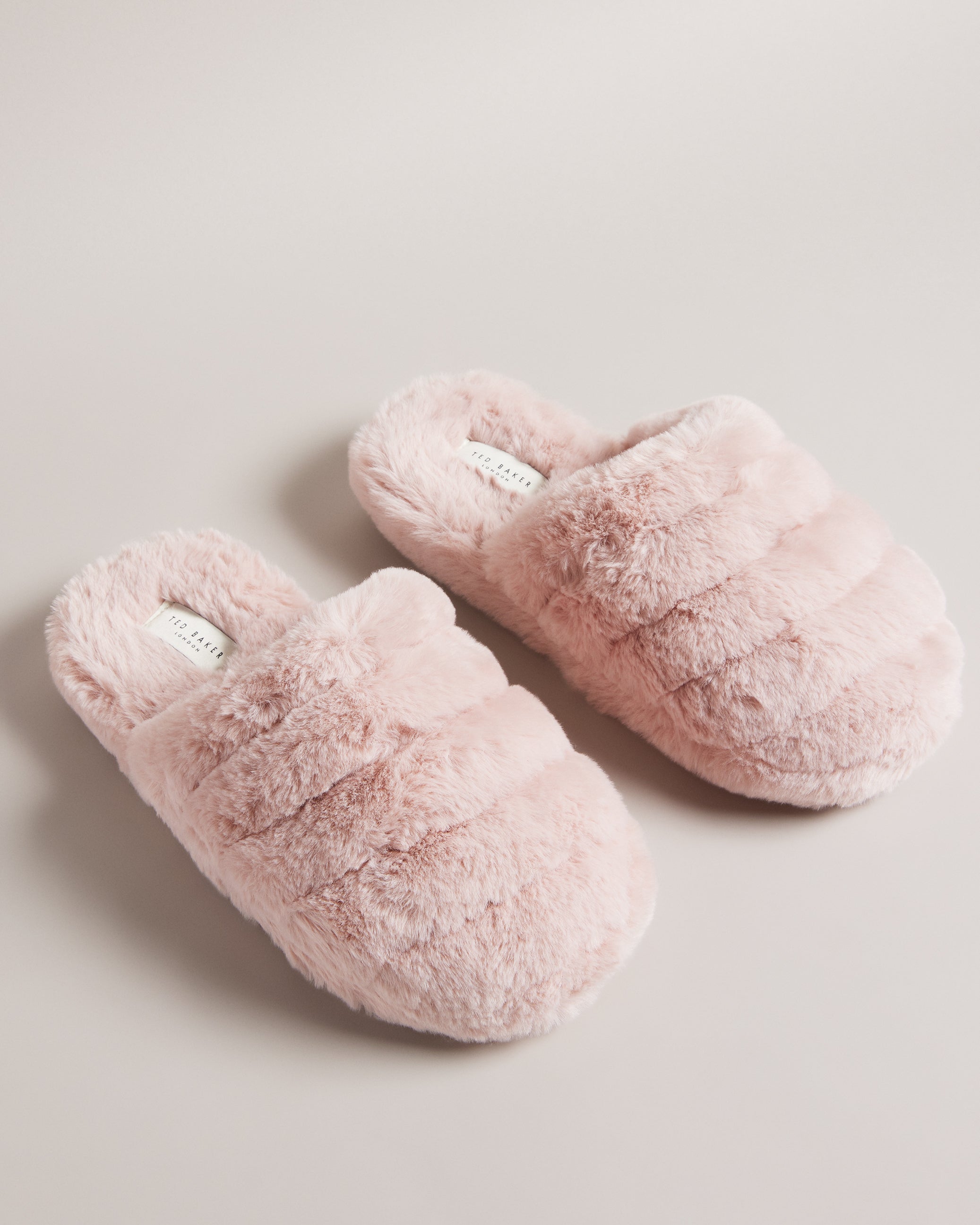 LOPSEY: Faux Fur Mule Slipper