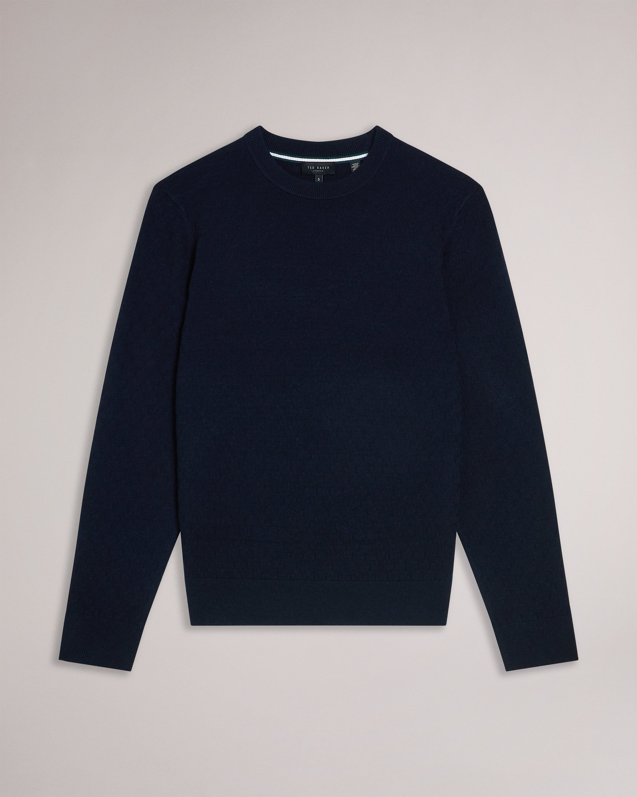 Men's Loung-Ls T Stitch Crew Neck Navy