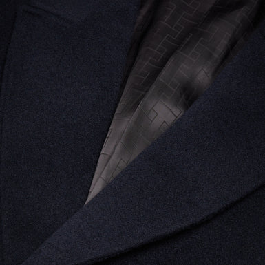 Men's Wilding-Wool Blend Overcoat Navy