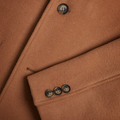 Men's Wilding-Wool Blend Overcoat Tan