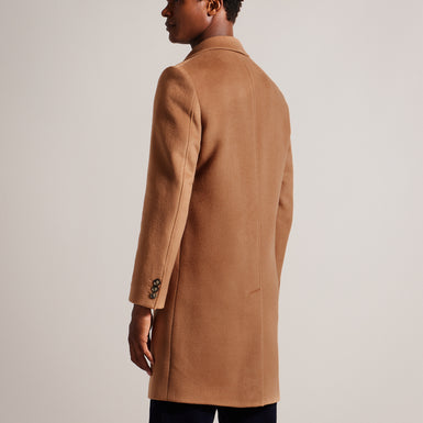 Men's Wilding-Wool Blend Overcoat Tan