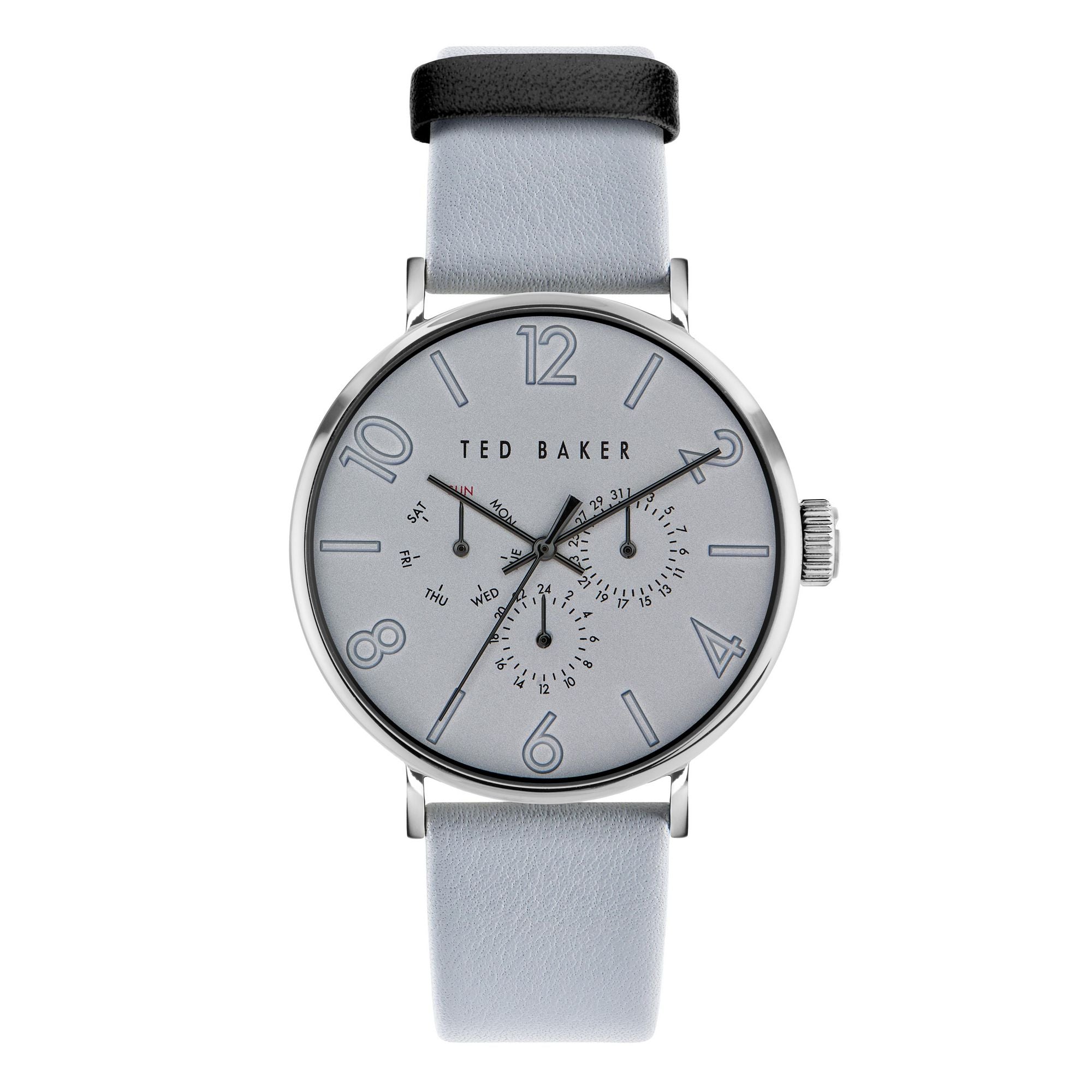Men's Phylipa Grey Leather Watch