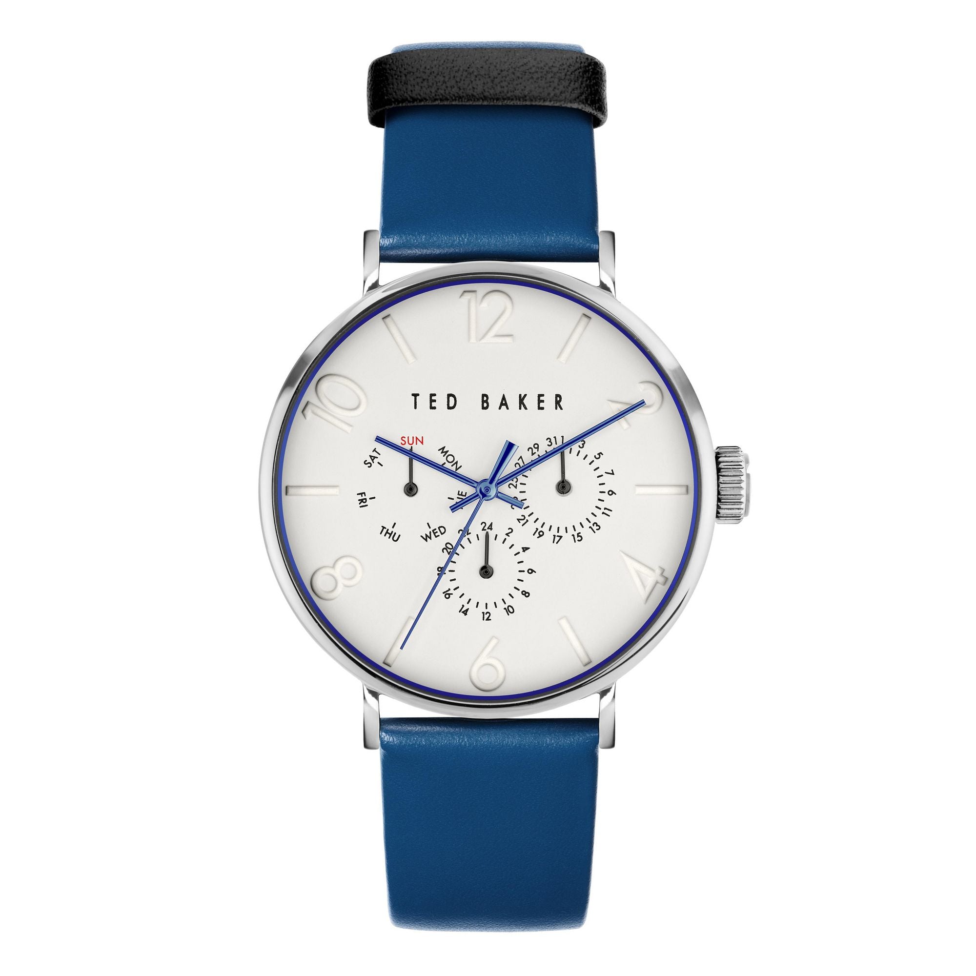 Men's Phylipa Blue Leather Watch
