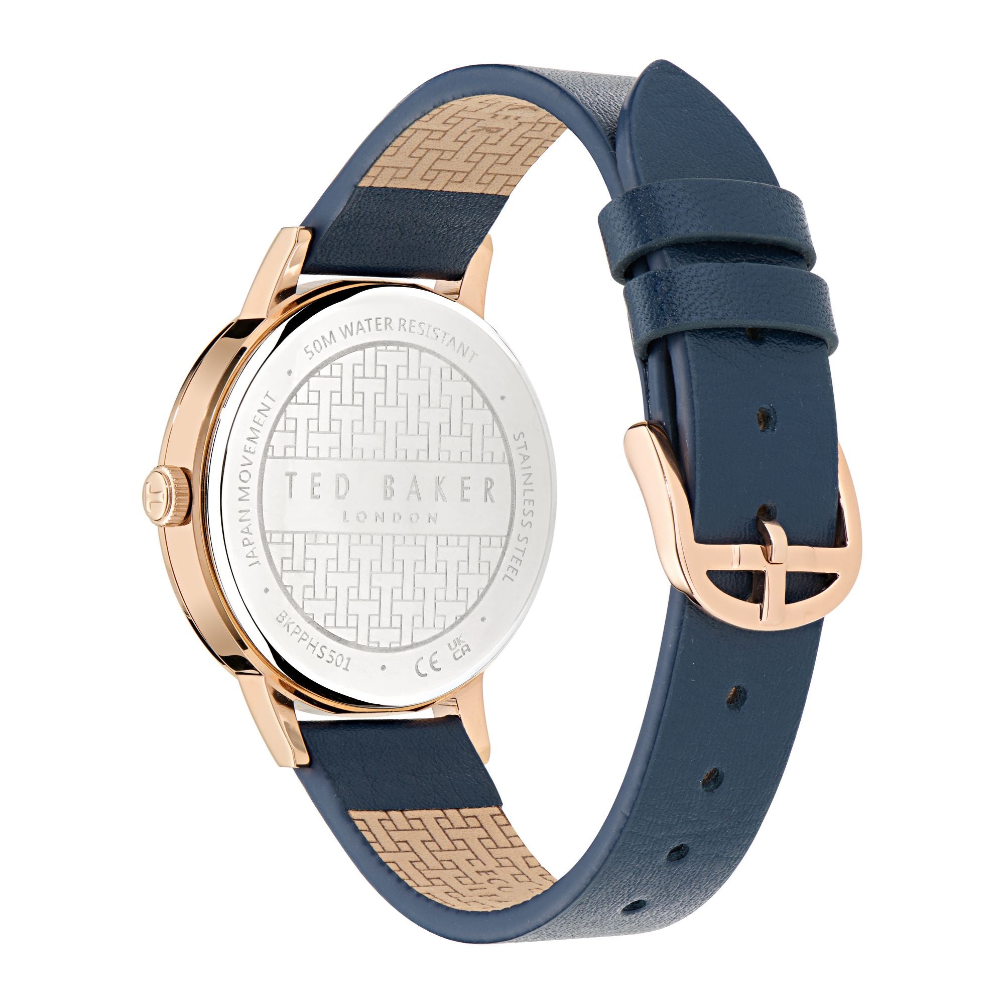 Women's PHYLIPA-BLUE LEATHER STRAP