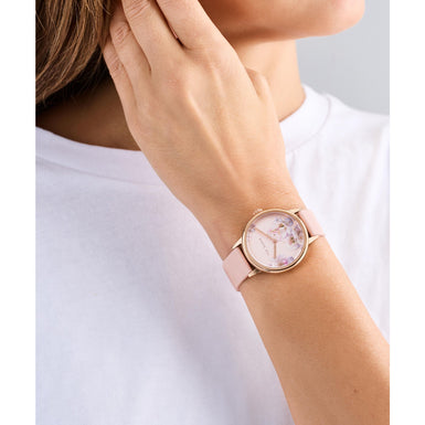 Women's PHYLIPA-NUDE LEATHER STRAP
