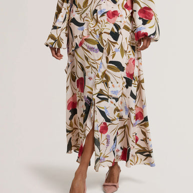 Women's CANDICI-Frill Detail Midi Skirt