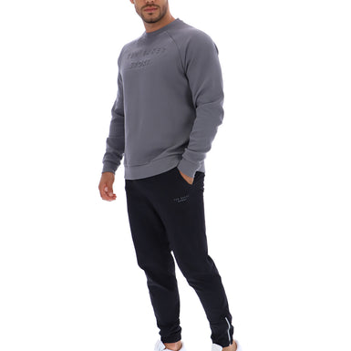 Men's CRAIG-Logo Scuba Sweat Dk-Grey