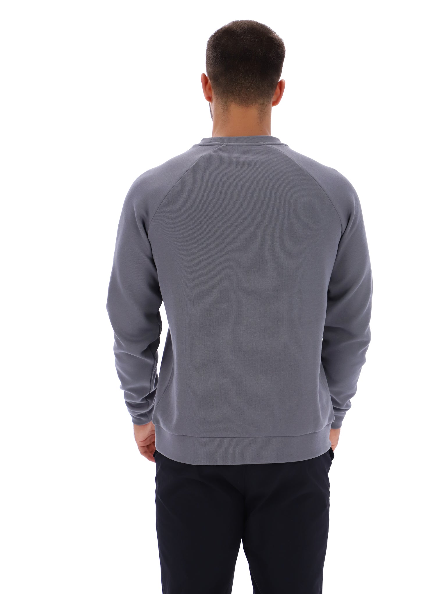 Men's CRAIG-Logo Scuba Sweat Dk-Grey