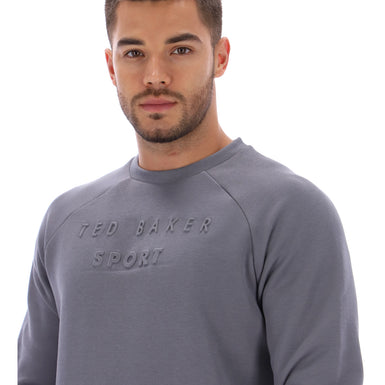 Men's CRAIG-Logo Scuba Sweat Dk-Grey