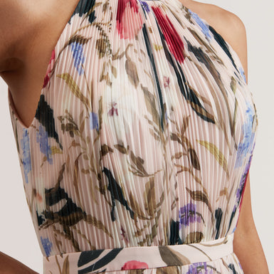 Womens CURCLOA-Pleated Wide Leg Jumpsuit