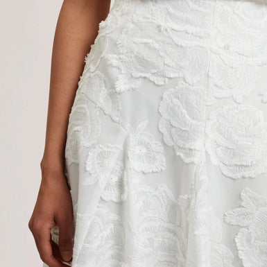 Womens ECCRINA-Textured Rose Skirt