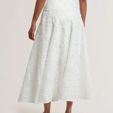 Womens ECCRINA-Textured Rose Skirt