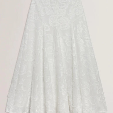 Womens ECCRINA-Textured Rose Skirt