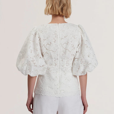 Womens ELLARI-Balloon Sleeve Top