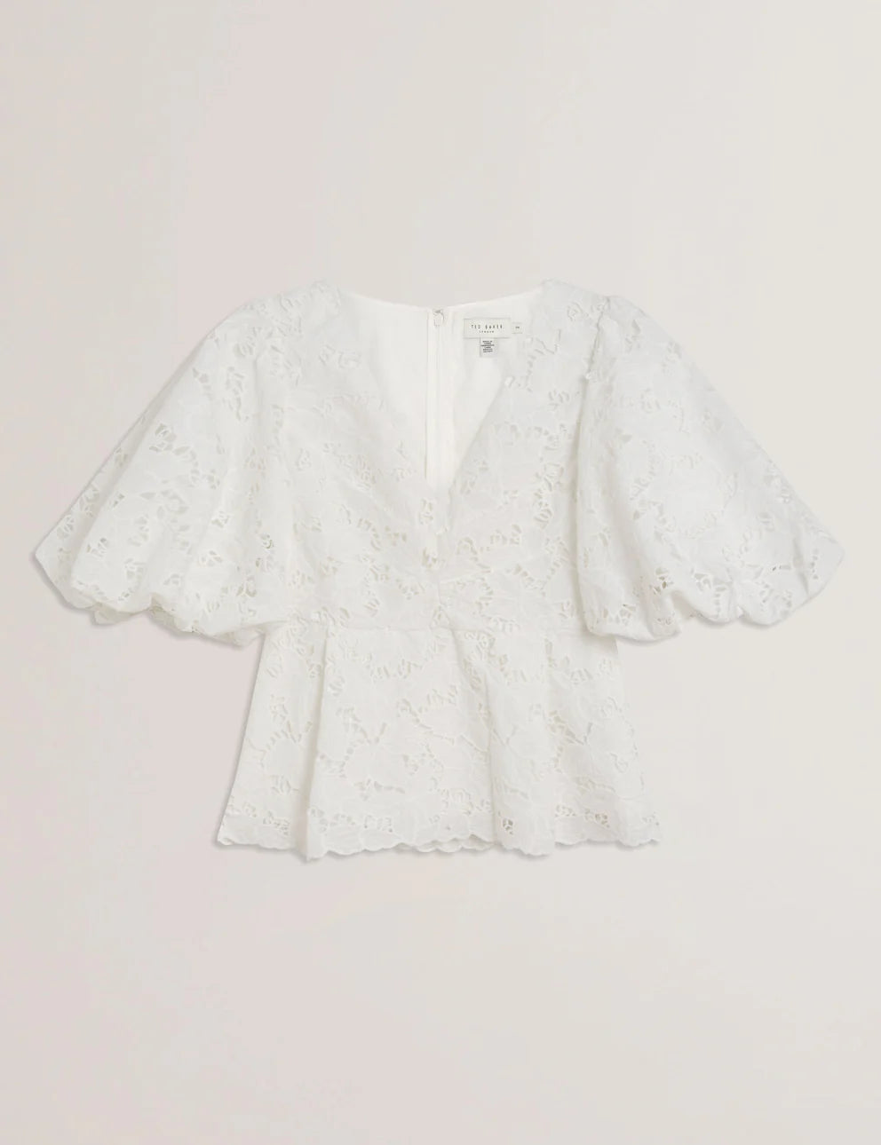 Womens ELLARI-Balloon Sleeve Top