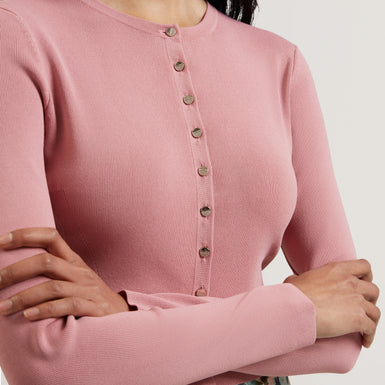 Women's EMORIYY-Cropped Knit Cardigan