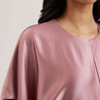 Womens FIANAA-Slouch Sleeve Waisted Column Dress