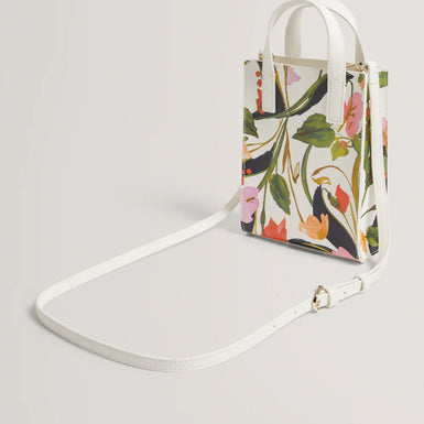 Women's FLOWEIA-Floral Printed Mini Icon Bag