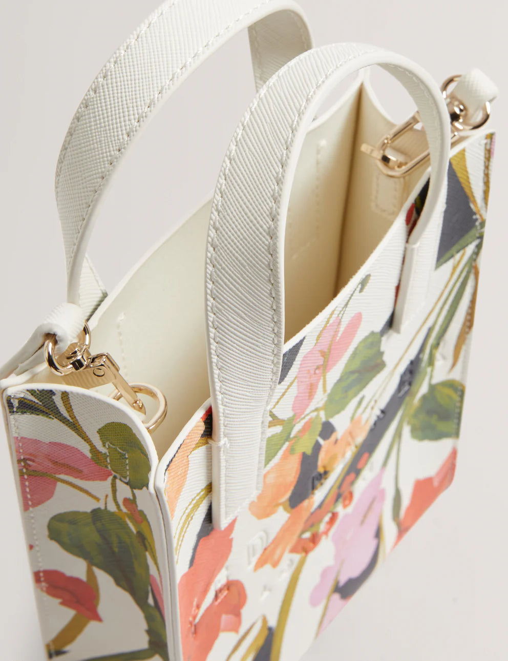 Women's FLOWEIA-Floral Printed Mini Icon Bag