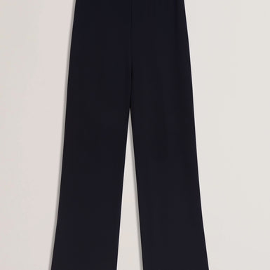 Women's GORJJA-Piping Detail Wide Leg Crepe Navy