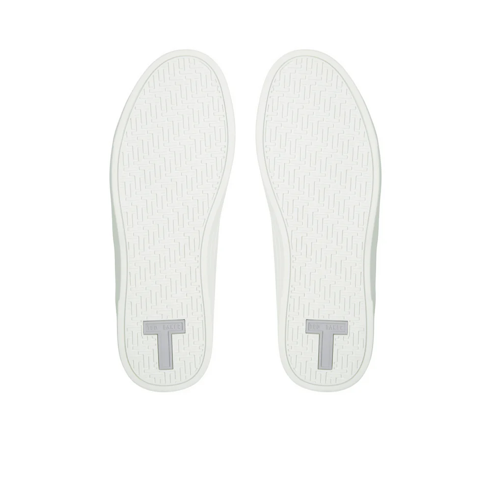 Women's Baily-Webbing Cupsole Trainer White-Purp