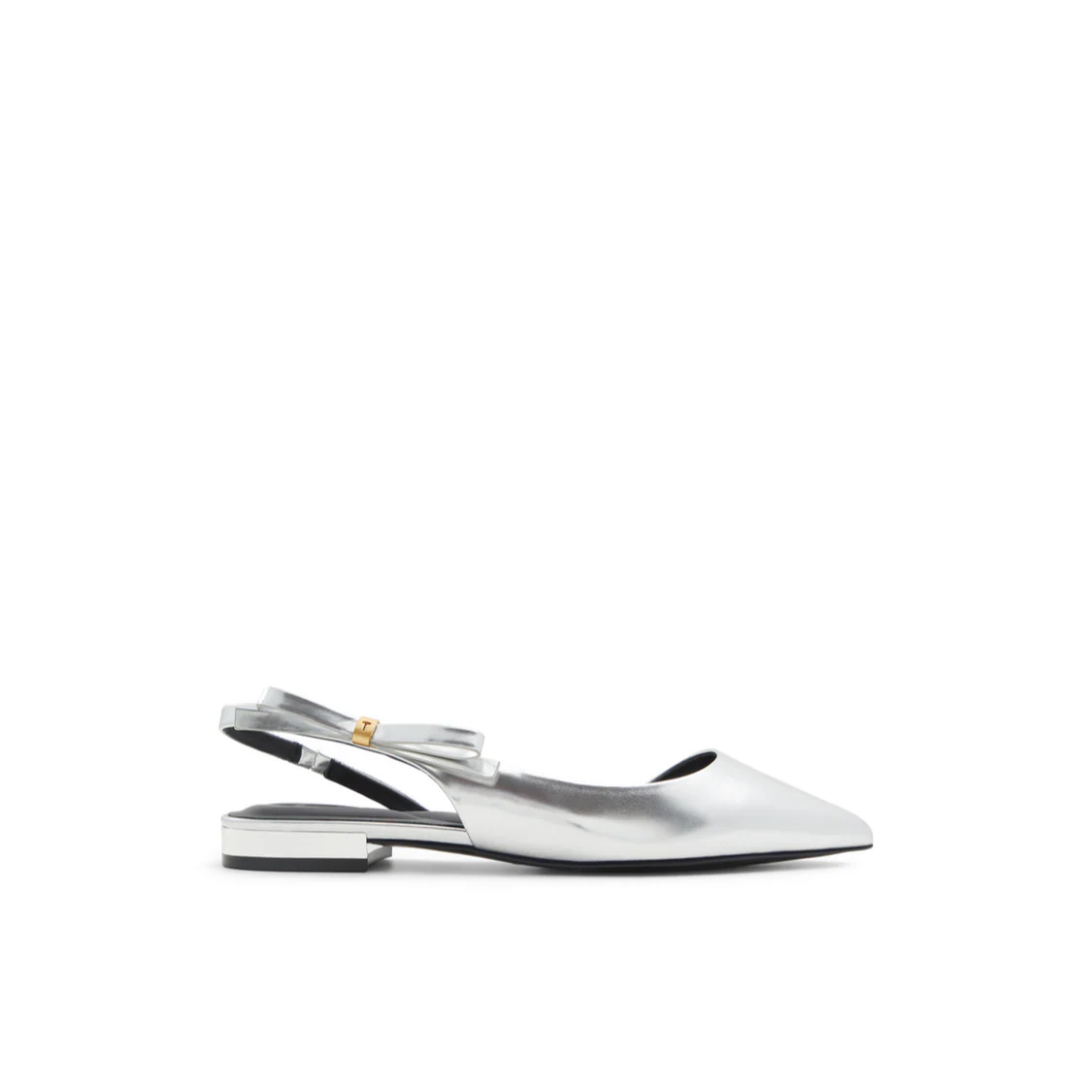Women's Jaynebo-Slingback Leather Ballet Flats