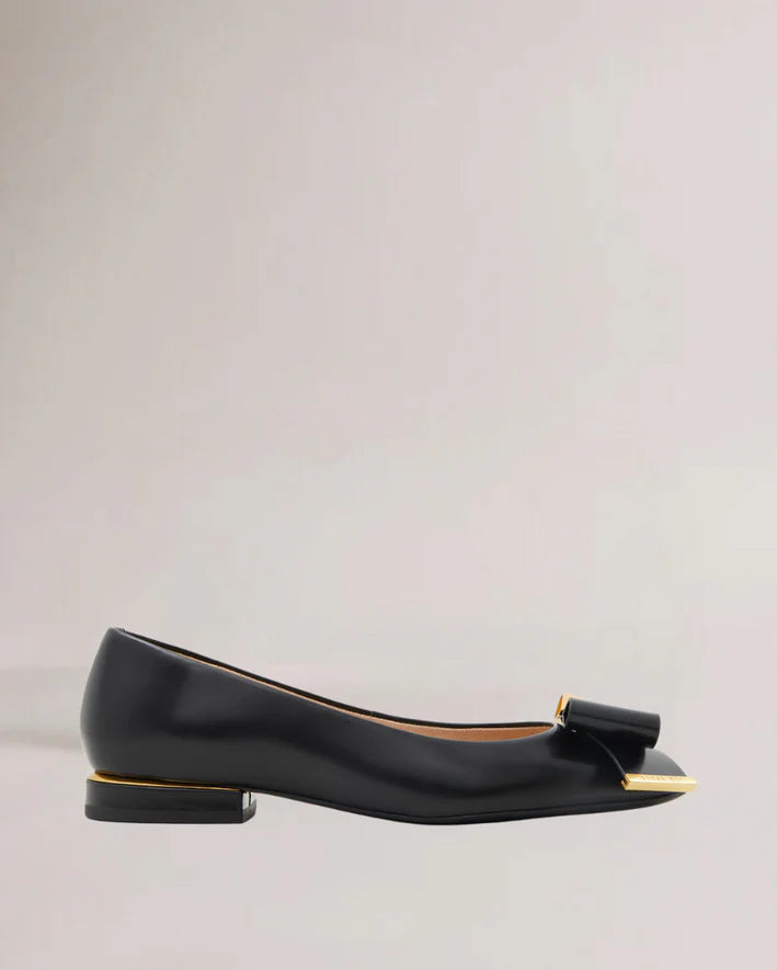 Women's Daribo-Flat Bow Shoes Black