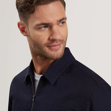 Mens KAILINS Zip Thru Overshirt