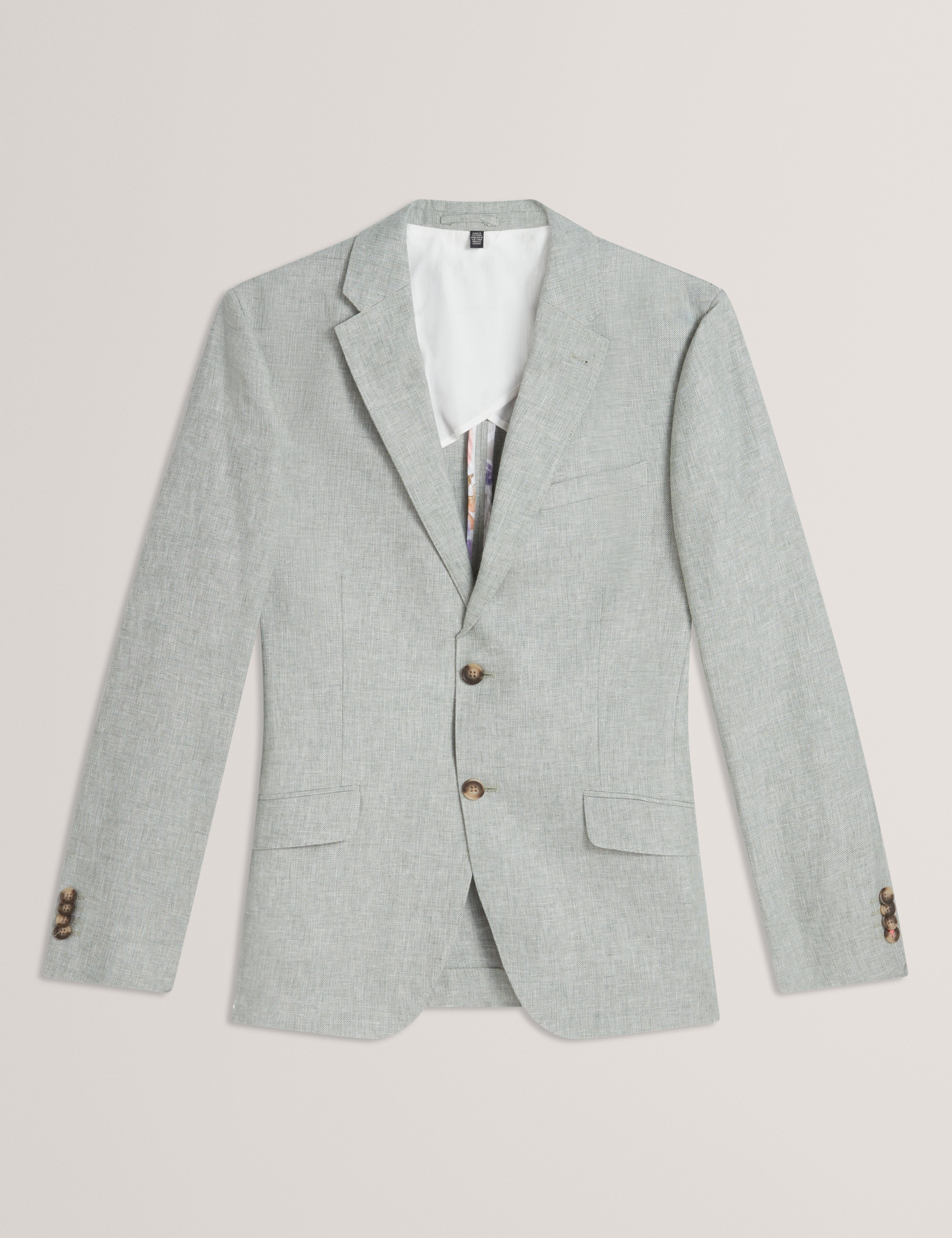 Men's KENLEYJ-Stretch Linen Blazer Lt-Green