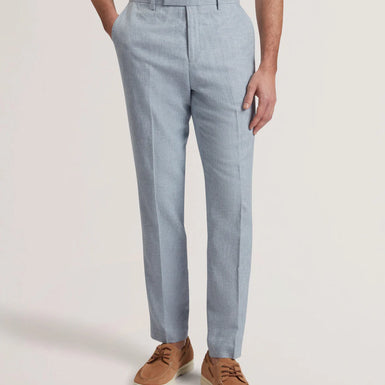 Mens KENLEYT-Stretch Linen Trouser