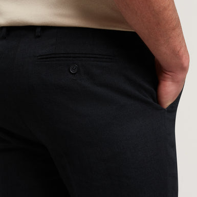 Men's KUMART-Washed Linen Slim Trouser