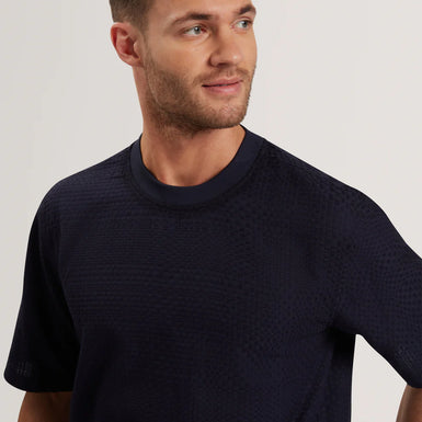 Mens KYLARS Basket-weave T-Shirt