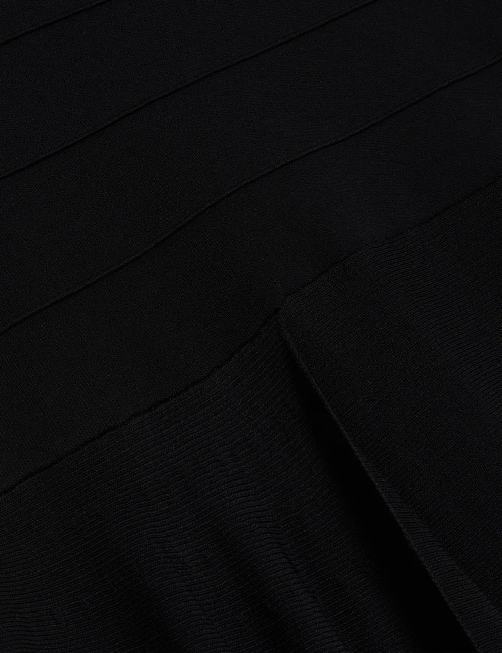 Women's LAURRIE-Asymmetric Hem Knitted Skirt